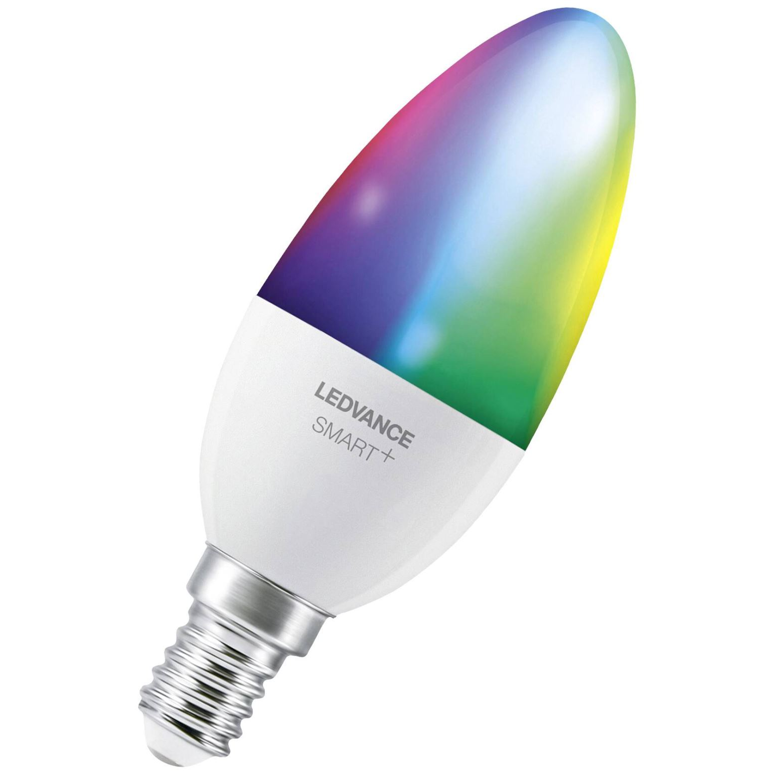 Ledvance LED EEK F (A - G) E14 Gyertya forma 4.9 W = 40 W RGBW (4058075778597) (l4058075778597)