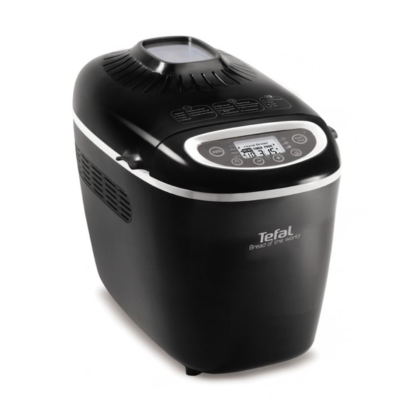 Хлебопекарна Tefal Bread of the World PF6118, 1600 W, 1500 гр, 19 програми, Черна
