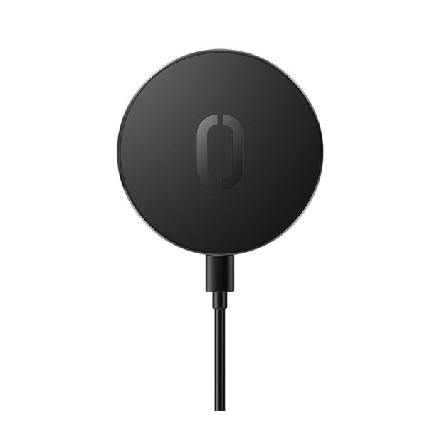 JOYROOM hálózati töltő állomás (15W, vezeték nélküli töltés, QI Wireless, mágneses, FOD, ultravékony) FEKETE (JR-A28_B) (JR-A28_B)