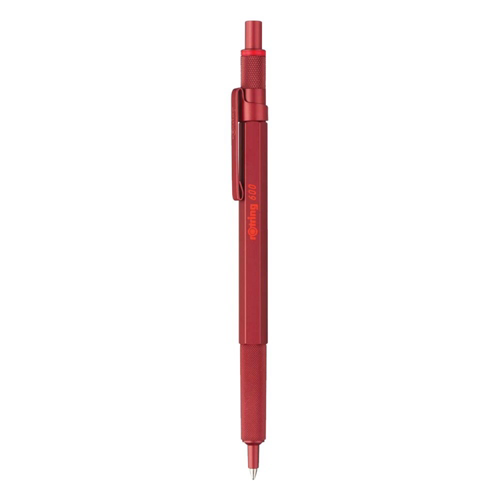 Rotring 600 Nyomógombos golyóstoll bordó - 1mm / Kék (NRR2114261)