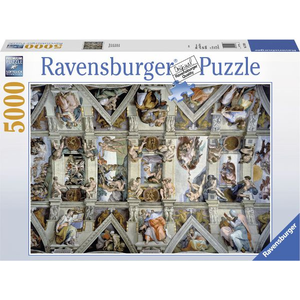  Ravensburger 5000 EL. Kaplica Sykstyńska (174294)