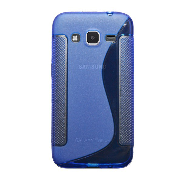 Szilikon telefonvédő (S-line) KÉK [Samsung Galaxy Core Prime LTE (SM-G361)] (5996457607419)