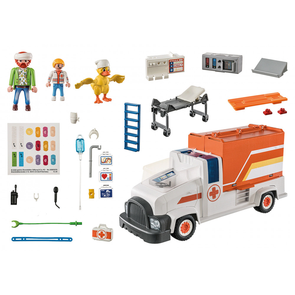 Playmobil Duck on call Mentőautó (70913)