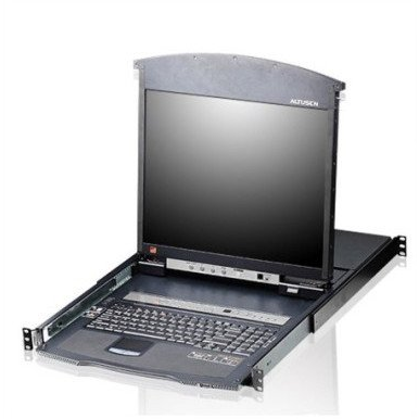 ATEN KL1508AN стелажна конзола 48,3 см (19") Черен 1U