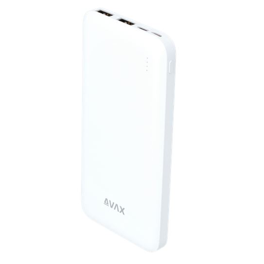 AVAX PB104W LIGHTY Type-C Powerbank 10.000mAh fehér (5999574480149) (5999574480149)