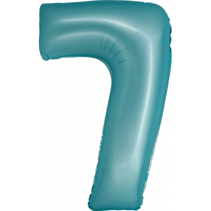 Szám Fólia Lufi - 76 cm, 7-es, Kék (CH-SJN7)