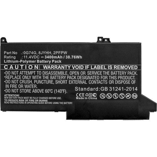 CoreParts MBXDE-BA0238 ricambio per laptop Batteria