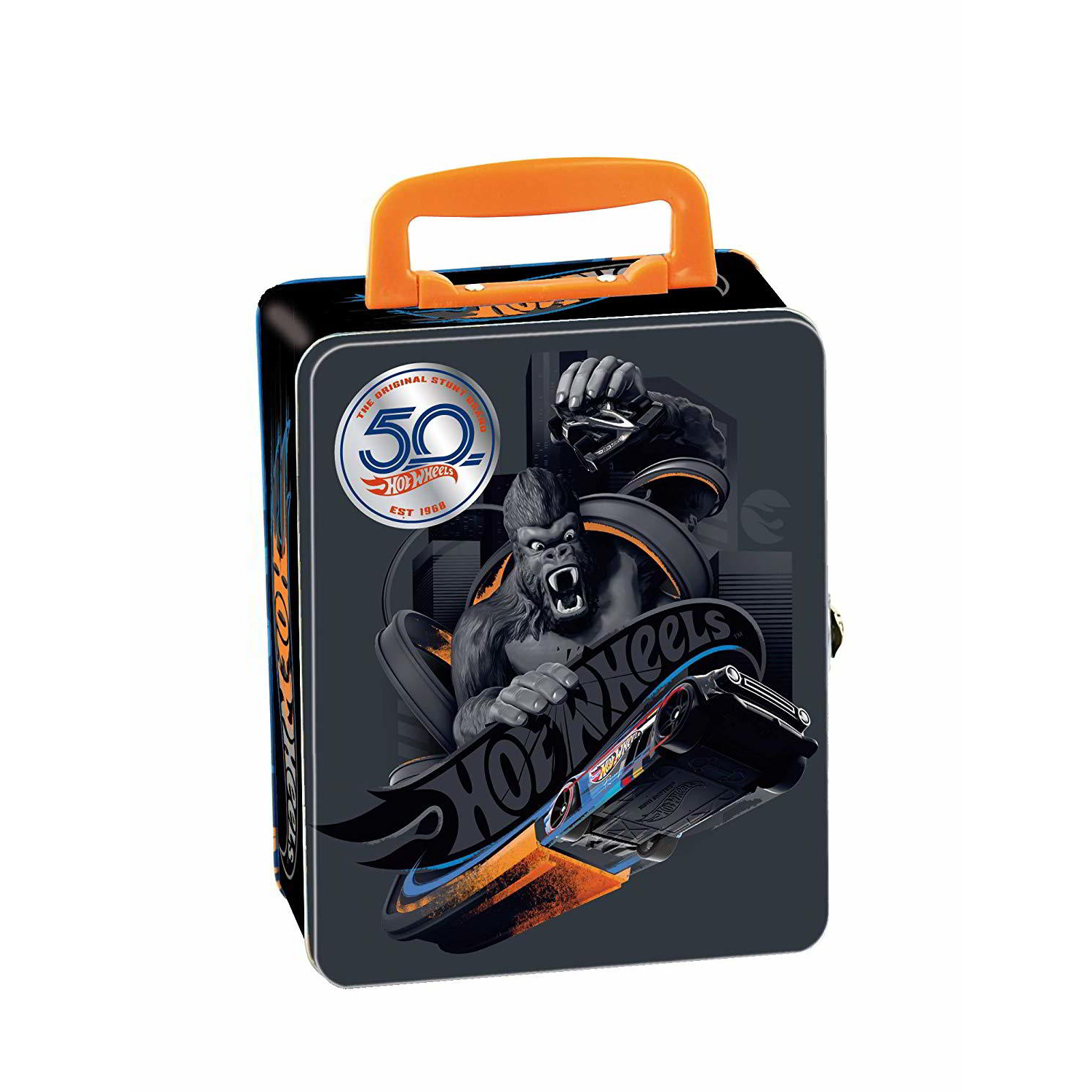 Theo Klein 2881 Hot Wheels Fém autó tároló doboz (2881)