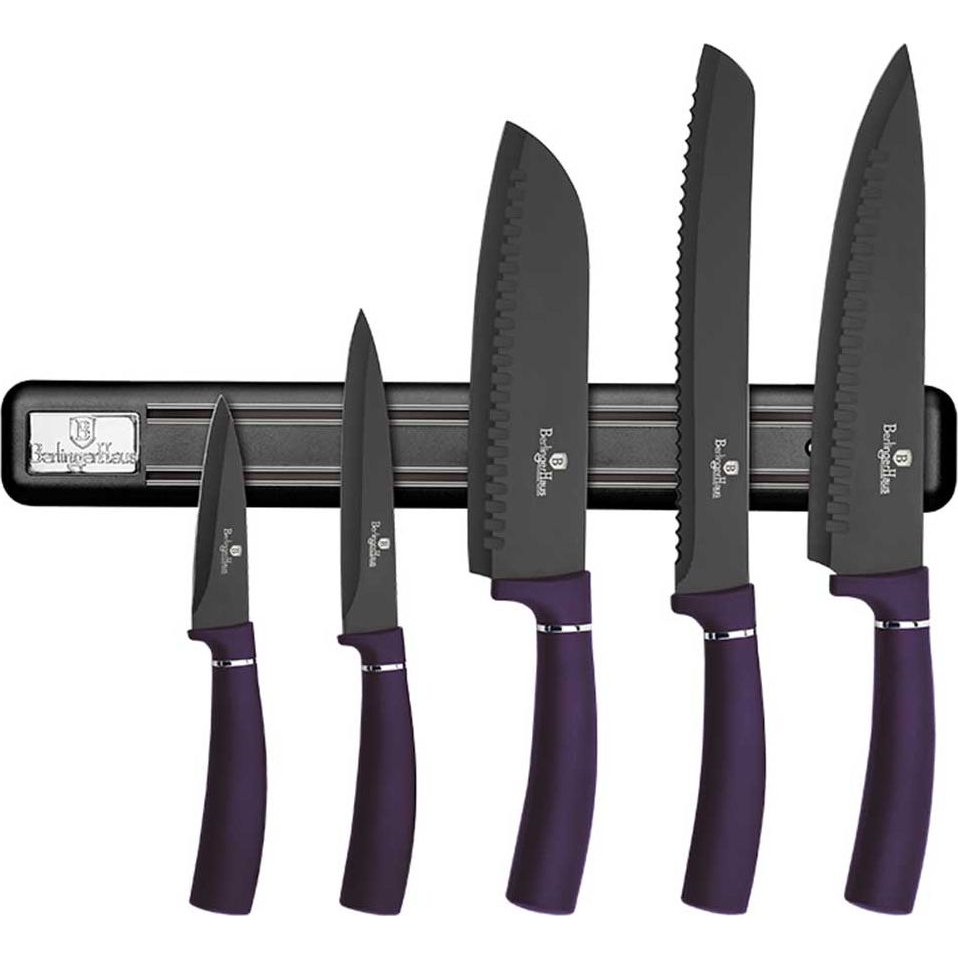 BerlingerHaus BH/2681 Purple Eclipse Collection Késkészlet - Rozsdamentes Acél, Metál Lila (BH-2681)