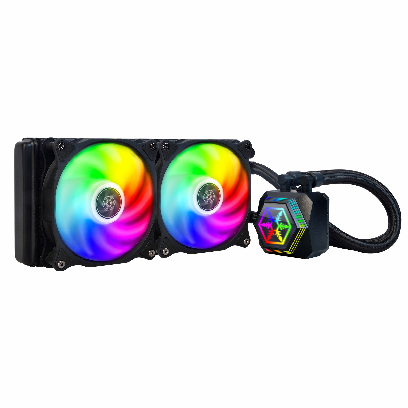SilverStone Permafrost PF240-ARGB V2 240mm All-in-One Folyadékhűtő RGB (SST-PF240-ARGB-V2)