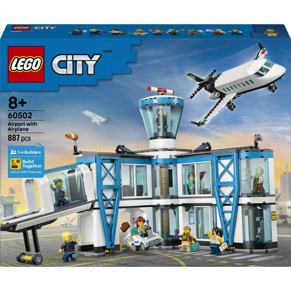 LEGO® City Repülőtér egy repülőgéppel 60502