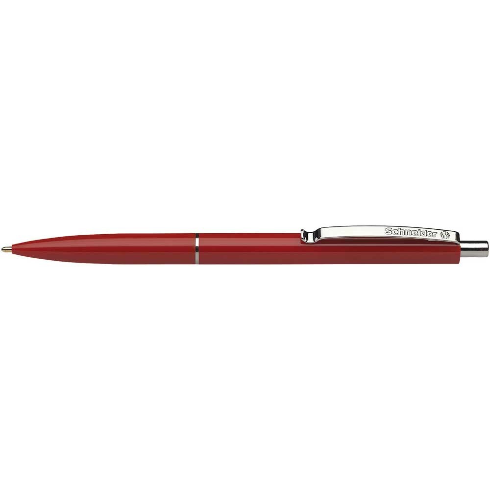 SCHNEIDER Golyóstoll nyomógombos 0,5mm, K15, írásszín piros (3080 - 02) (3080 - 02)