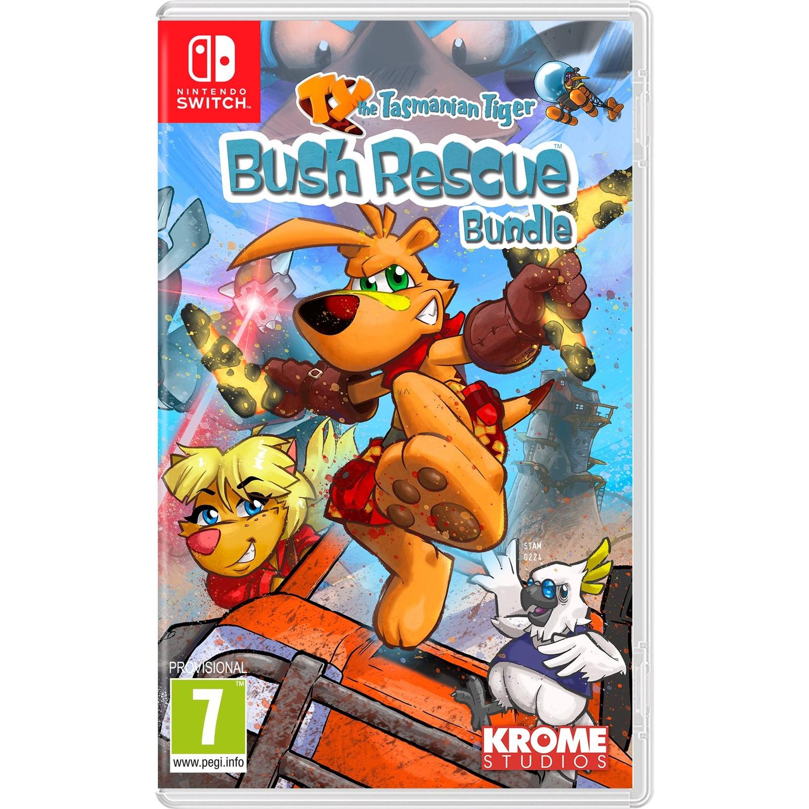 TY the Tasmanian Tiger HD: Bush Rescue Bundle - Nintendo Switch (PC - Dobozos játék)