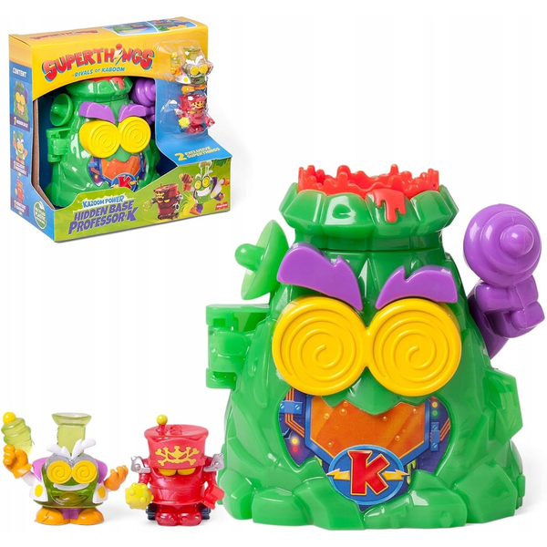 Superthings Kazoom Power Hidden Base Professor K +3 años
