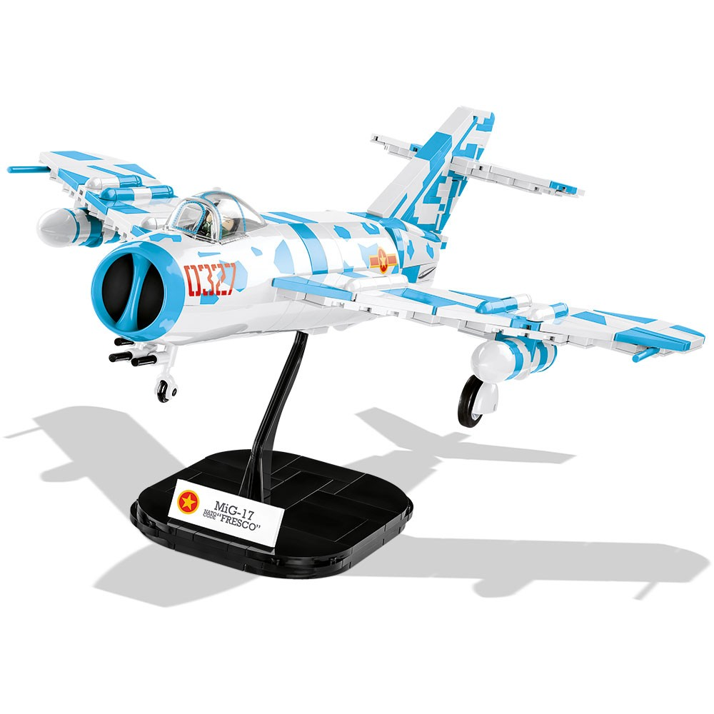 Cobi Vietnam War MIG17 Nato Code Fresco repülőgép 577 darabos építő készlet (2424)