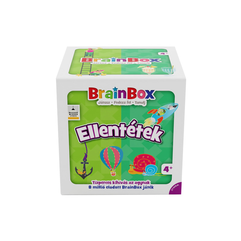 Brainbox Ellentétek Családi fejlesztő társasjáték (13628)