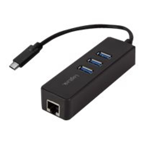 Adaptér Gigabit Ethernet na USB 3.0 s rozbočovačom USB