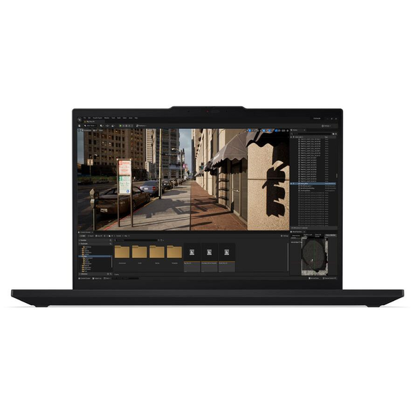 Lenovo ThinkPad P16s Gen 4 (AMD) Copilot+ PC AMD Ryzen AI 9 HX PRO 370 Mobil munkaállomás 40,6 cm (16") WUXGA 64 GB DDR5-SDRAM 1 TB SSD Wi-Fi 7 (802.11be) Windows 11 Pro Német Fekete