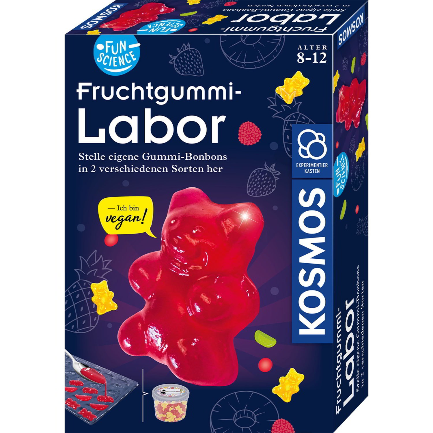 KOSMOS 658106 Fun Science gumicukor készítő labor kísérletező készlet (658106)