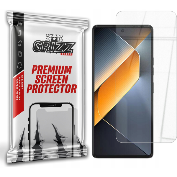  GrizzGlass Szkło hybrydowe GrizzGlass HybridGlass do Tecno Pova 6 Pro