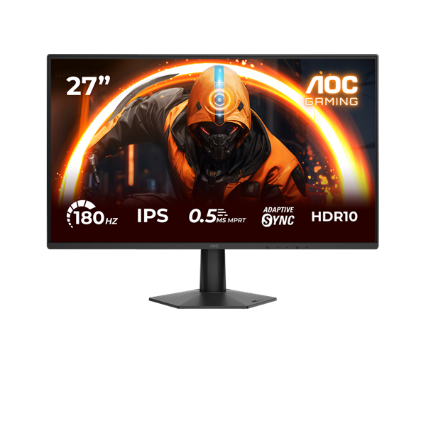 AOC 27G50F computerskærm 68,6 cm (27") 1920 x 1080 pixel Fuld HD LED Sort