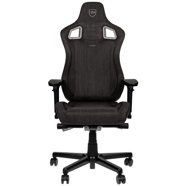 Scaun gaming Noblechairs EPIC Compact TX, Textil, Gri Antracit