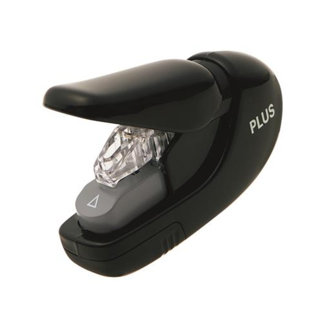 Plus 8 lap kapacitású Kapocs nélküli tűzőgép - Fekete (59177)