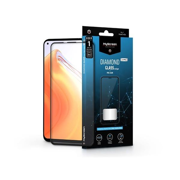 Скрийн протектор от закалено стъкло Xiaomi Mi 10T 5G/10T Pro 5G/10T Lite 5G - MyScreen Protector Diamond Glass Lite Edge2.5 Full Glue