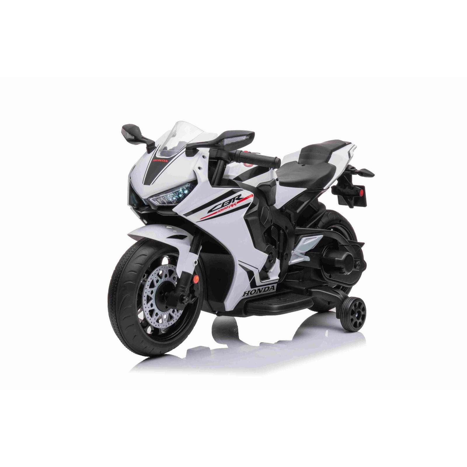 Elektromos motorkerékpár Honda CBR 1000RR 12 V, fehér (8586019943689)
