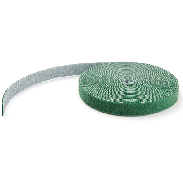 StarTech.com HKLP25GN kabelsamler Krog og løkke kabelbinder Nylon Grøn 1 stk