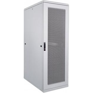 Intellinet 713313 шкаф за монтиране на апаратура 42U Самостоятелно стояща поставка Сив