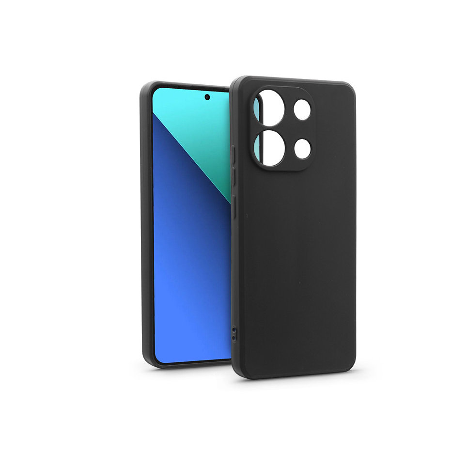 Xiaomi Redmi Note 13 4G szilikon hátlap - Soft - fekete (HF282263)