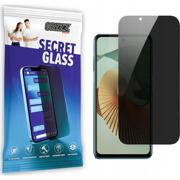  GrizzGlass Szkło prywatyzujące GrizzGlass SecretGlass do ZTE Voyage 30 Pro