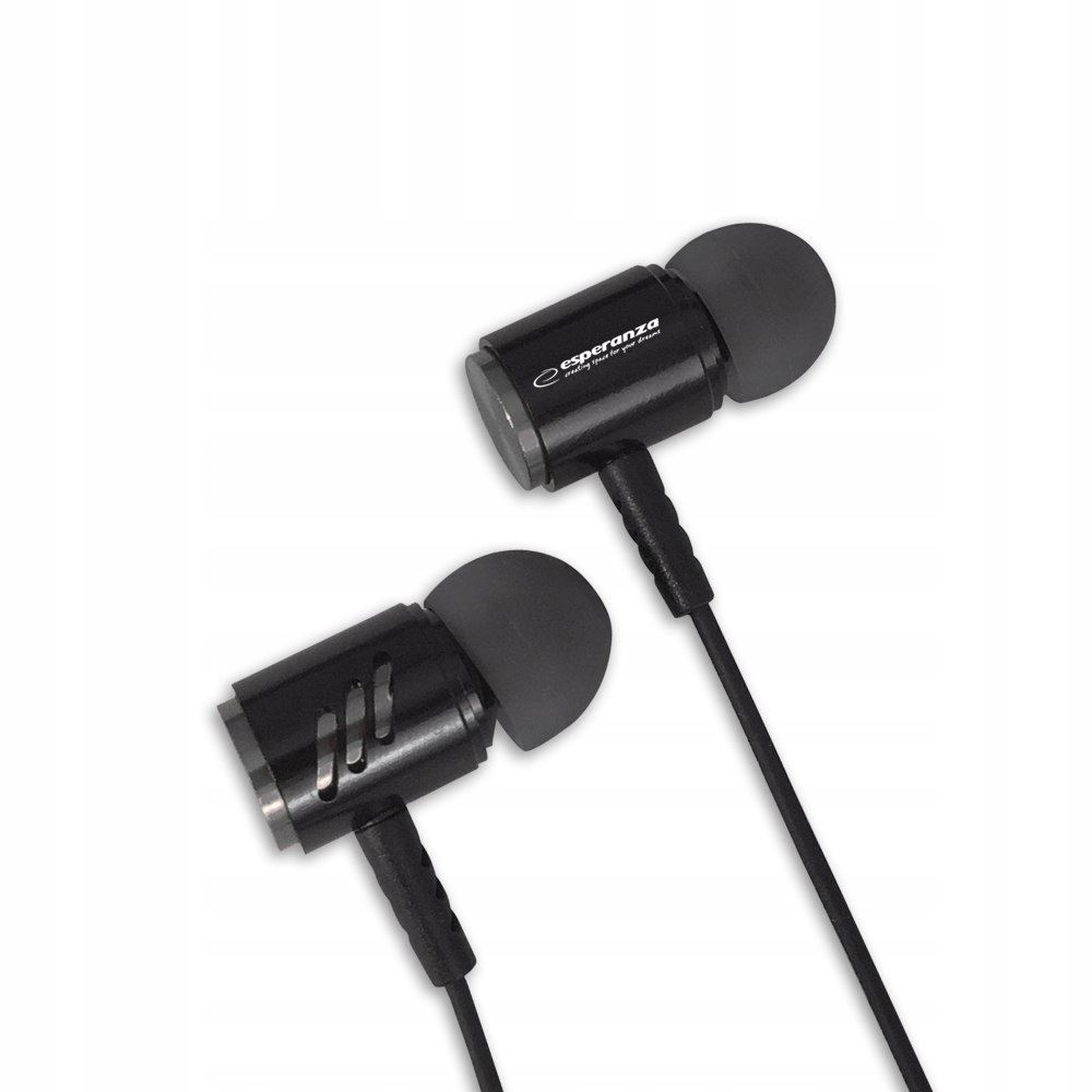 Esperanza mikrofonos fülhallgató fekete-szürke (EH207KS) (EH207KS)