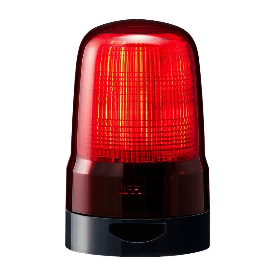 Patlite Jelzőlámpa SL08-M1KTB-R SL08-M1KTB-R Piros Piros Villogó fény 12 V/DC, 24 V/DC 86 dB (SL08-M1KTB-R)
