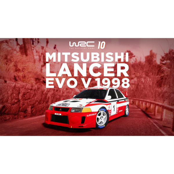 WRC 10 Mitsubishi Lancer Evo V 1998
