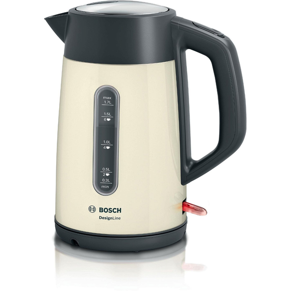 Bosch TWK4P437 waterkoker 1,7 l 2400 W Beige, Zwart