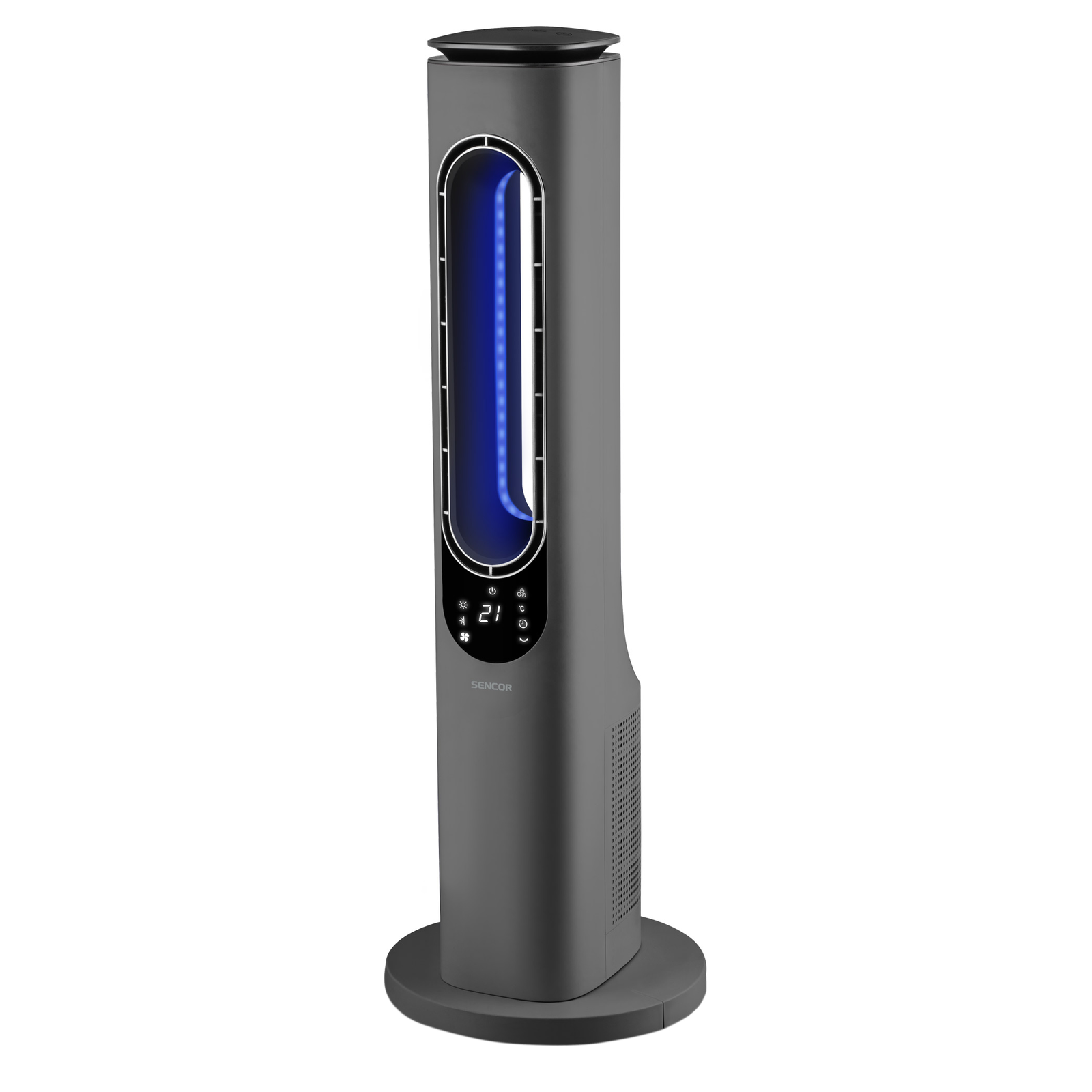 Sencor SFH3704SL PTC Krámia oszlop hősugárzó 2000W - Szürke (SFH 3704SL)