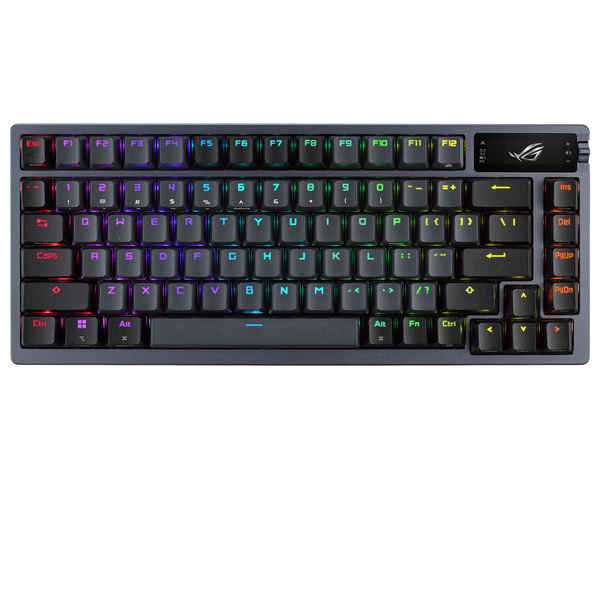 ASUS M701 ROG AZOTH/NXRD/FR tastatur Spil USB + RF Wireless + Bluetooth AZERTY Fransk Sort