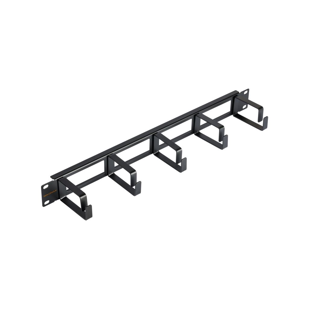 Nikomax gyűrűs panel 2db/cs (NMC-OK600H-1U-BK-2) (NMC-OK600H-1U-BK-2)