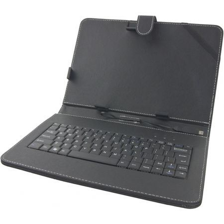 Tastatura universala pentru tableta, Esperanza, EK125 Madera 10.1" + tastatura, Negru