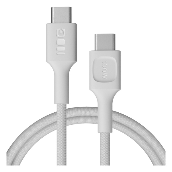 Kabel Green Cell USB-C - USB-C 1,2 m bílý