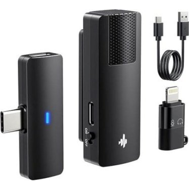 Donner LM-100 Lavalier Wireless Mikrofon készlet - Fekete