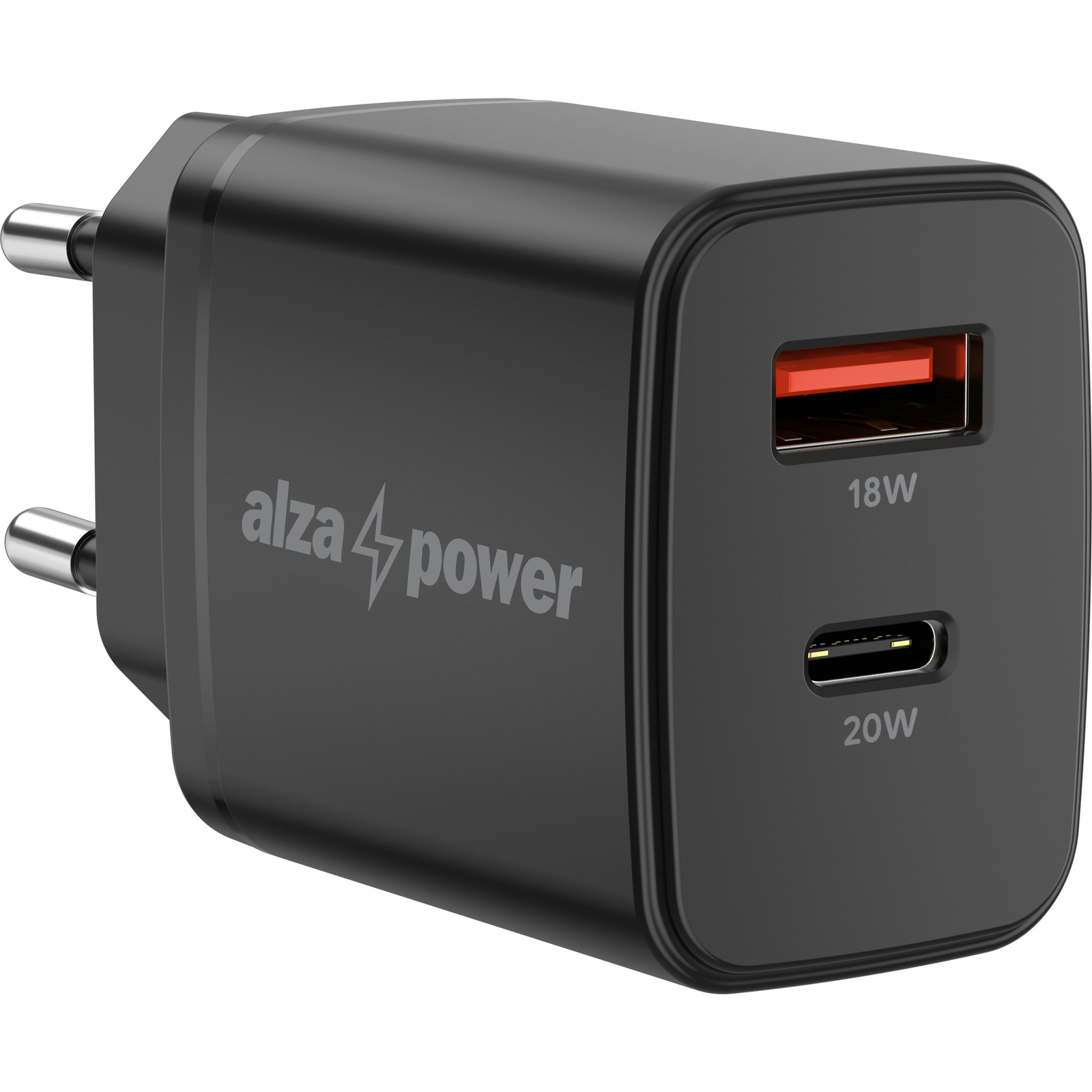 AlzaPower A101 Fast Charge 20W - fekete (APW-CCA101B)