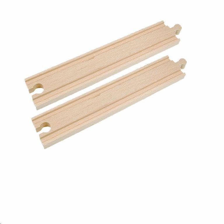 Woodyland Fa hosszú egyenes vasúti sín 2db (90562) (90562)