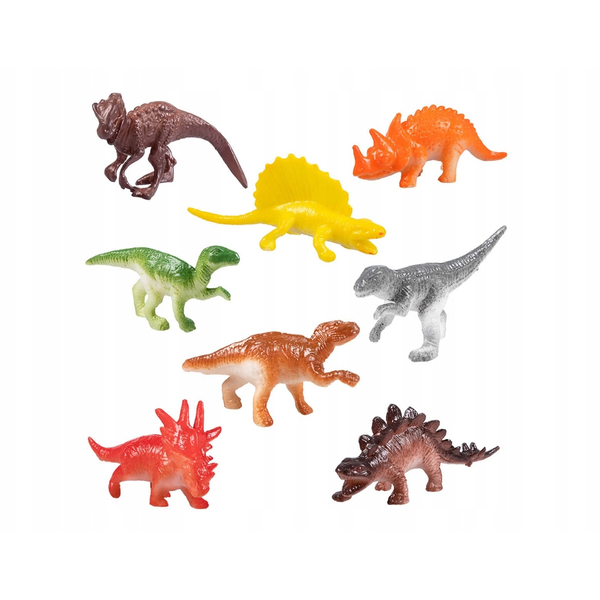 Små dinosaurer 8 stk