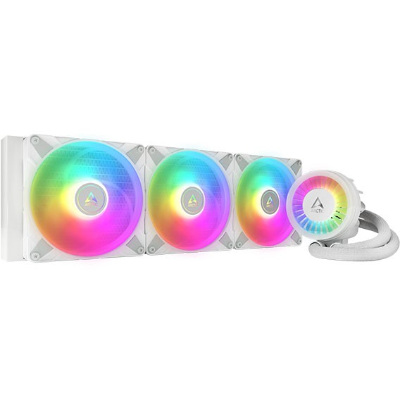 ARCTIC Liquid Freezer III 420 A-RGB Procesor Vodné chladenie typu všetko v jednom 14 cm Biela 1 kusov (ACFRE00153A)