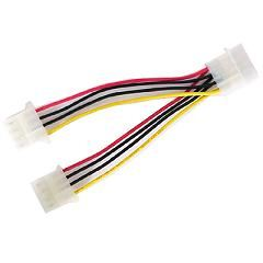 Kolink 1 molex female -> 2 molex male tápkábel (4040849506840)