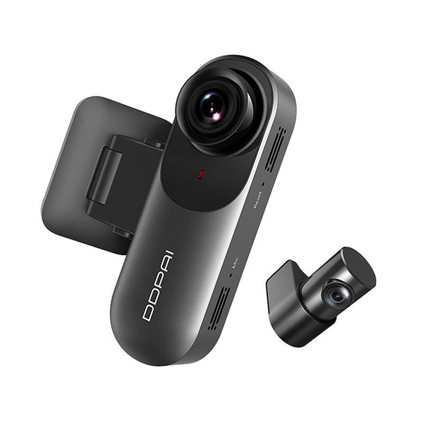 Комплект преден/заден автомобилен DVR DDPAI Mola N3 Pro, 2K, 5 MP, WiFi, Черен