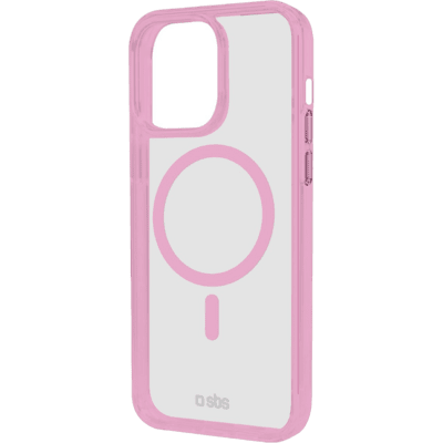 SBS MagFrame Apple iPhone 15 Pro Max Telefon tok - Rózsaszín (TEMAGCOLIP1567PP)